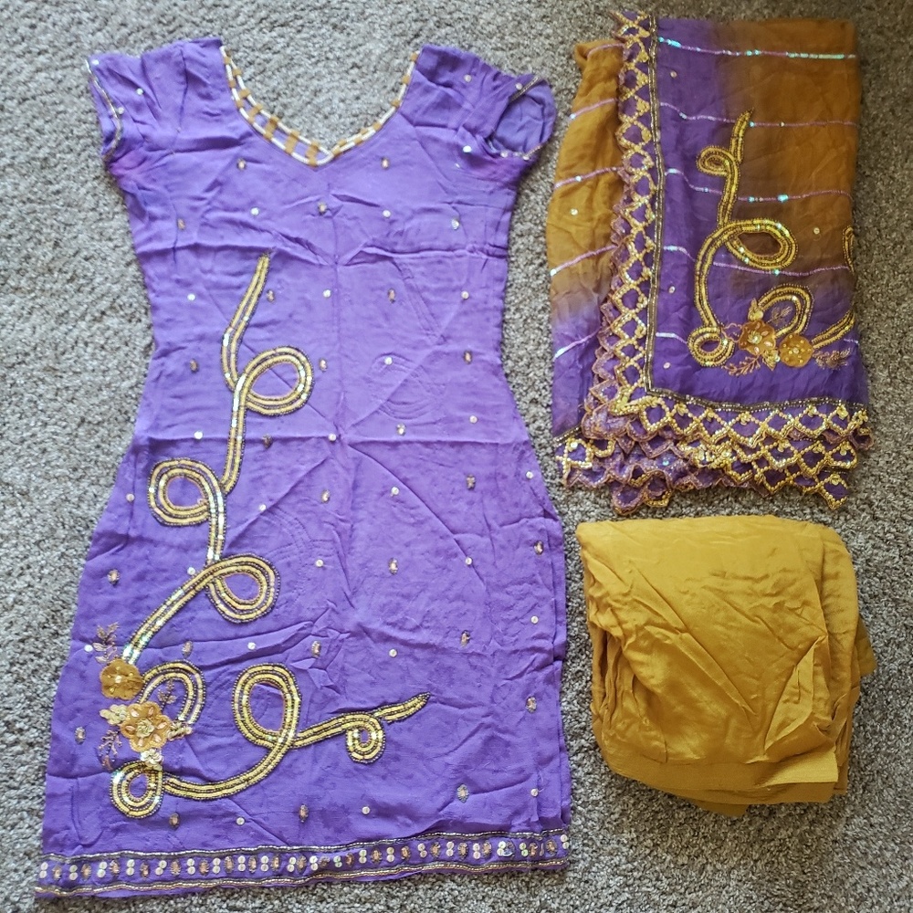 Indian salwar kameez punjabi desi suit dre…